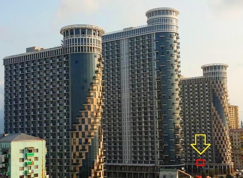 바투미 Orbi Sea Towers Block G 아파트 외부 사진